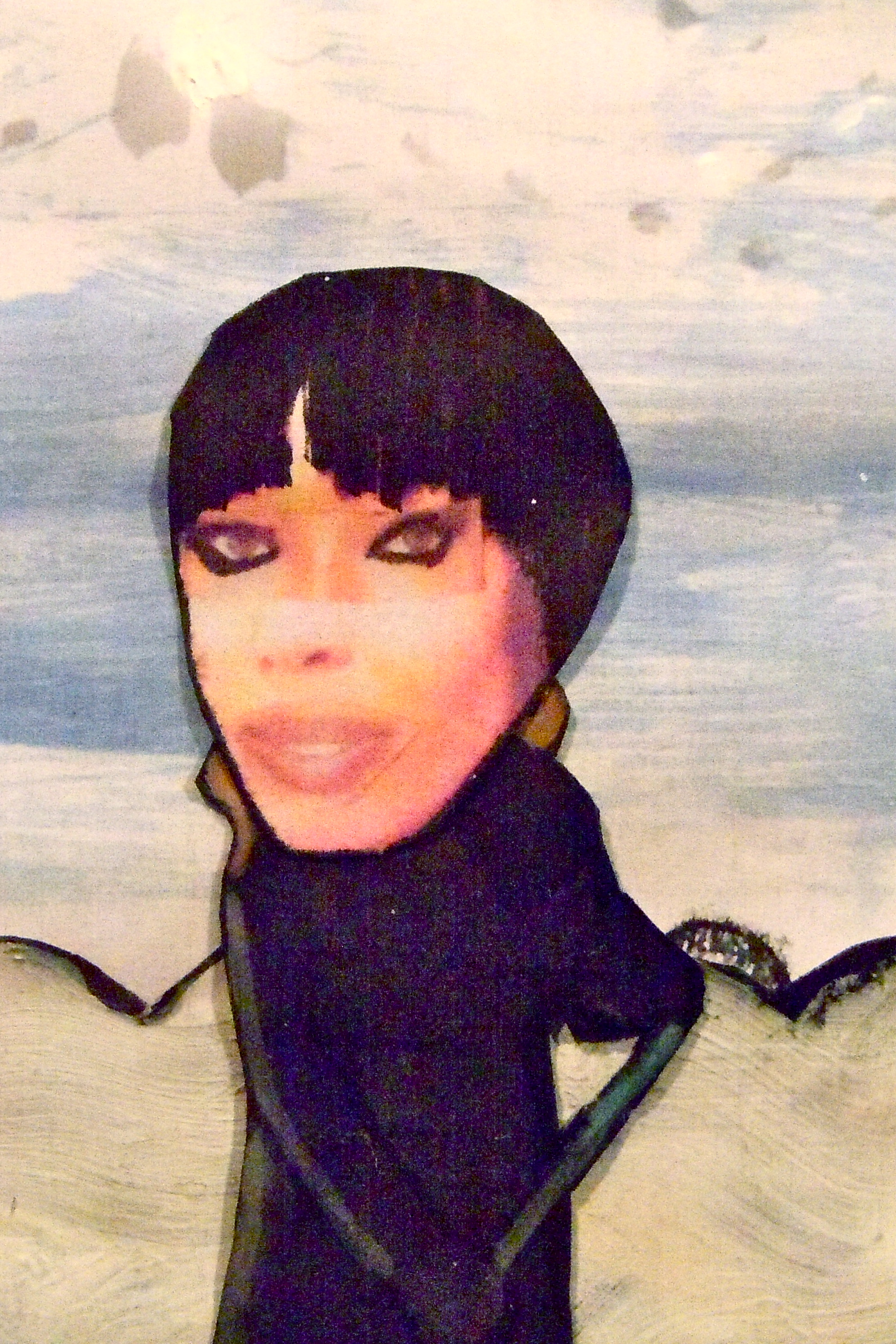 Jamaican girl in winter